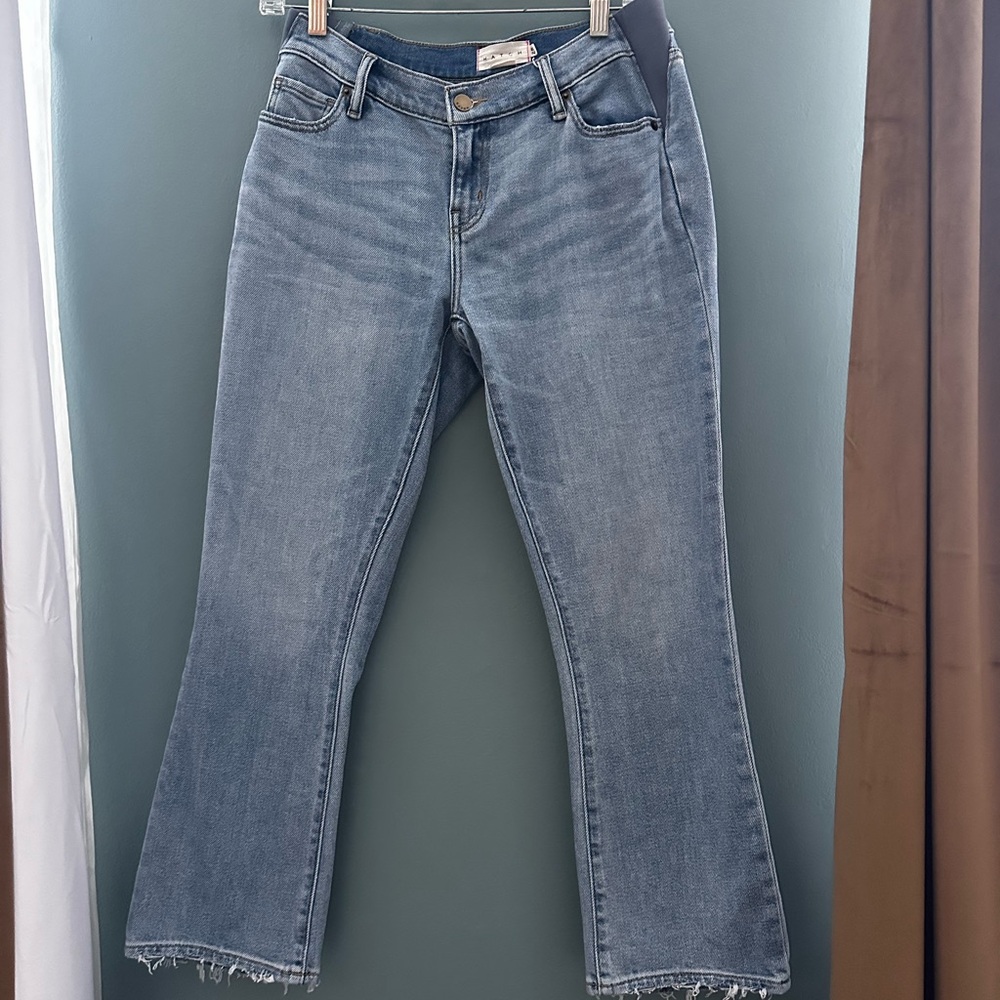 Hatch Crop Maternity Jean
